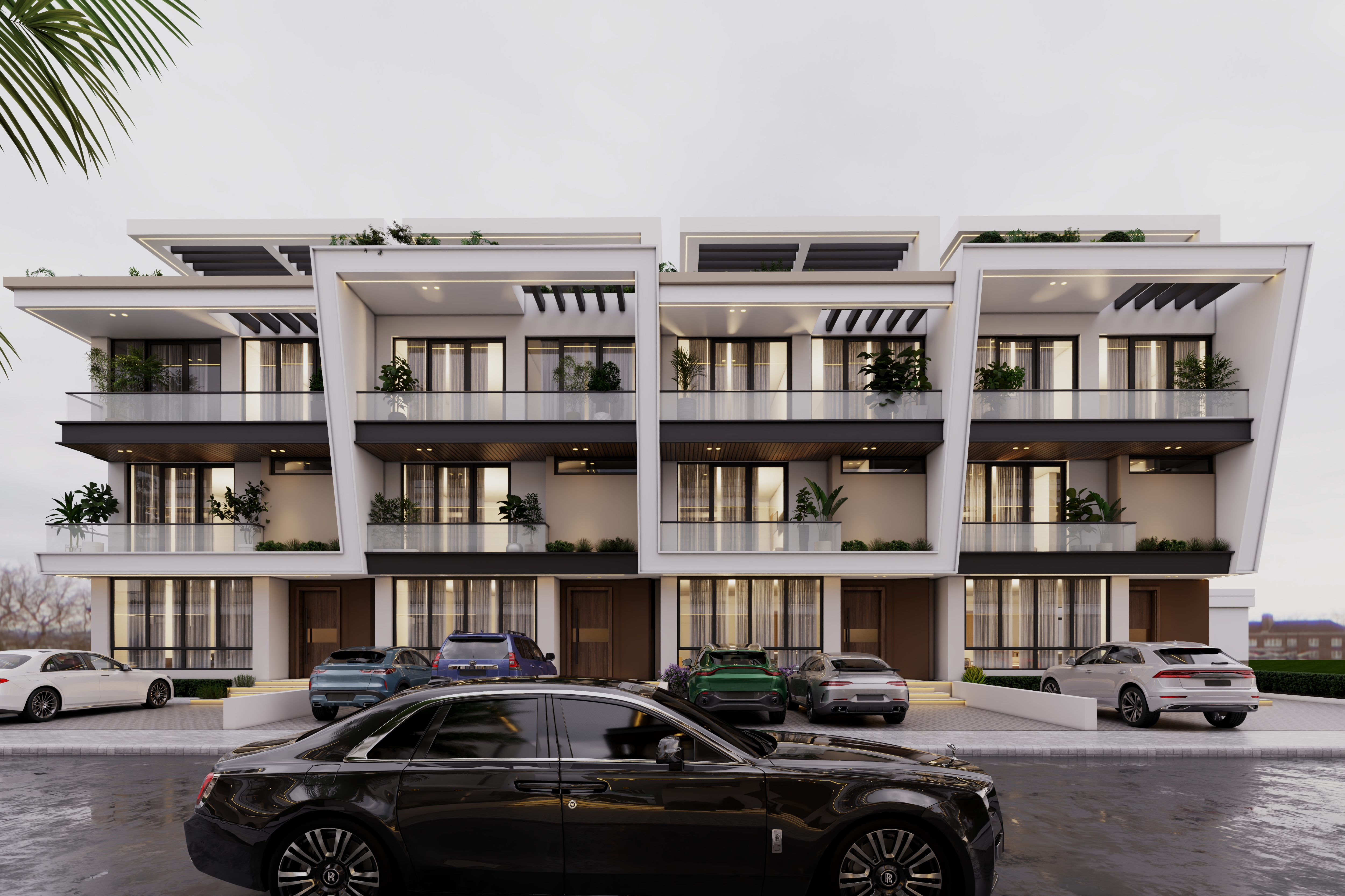 Prestige Manor terrace elevation