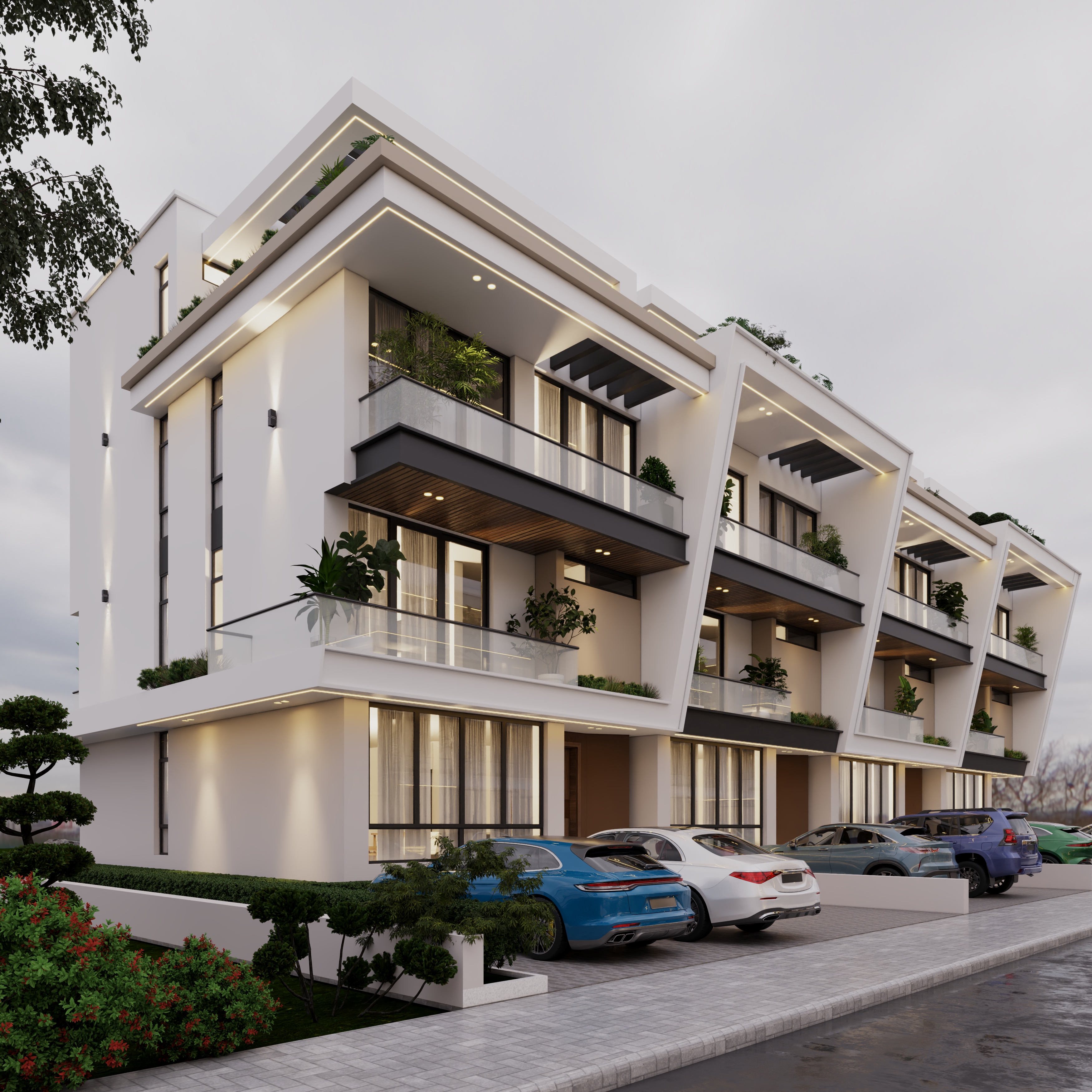 Prestige Manor terrace frontage