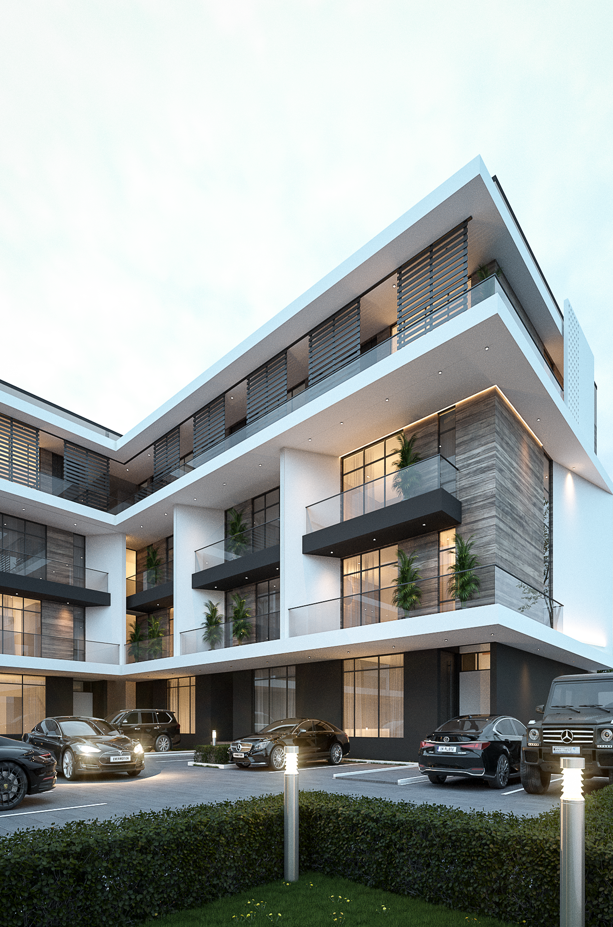 The Point side elevation